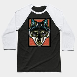 Wolf The Dreamer Baseball T-Shirt